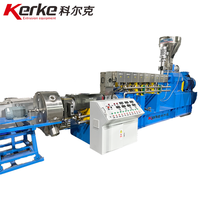 Extrudeuse monovis à deux étages pour le recyclage et la granulation de mousse EPS EPET