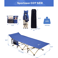 Lit pliable en métal pour une personne Portable pour bureau Camping en plein air hôtel école chambre Design moderne lit de couchage pliable