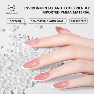 <span class=keywords><strong>Uñas</strong></span> Postizas <span class=keywords><strong>de</strong></span> Diseño Francés, Material PMMA, Efecto Salón, Pre-diseñadas, para <span class=keywords><strong>Uñas</strong></span> <span class=keywords><strong>de</strong></span> los Dedos, Gran Venta, Embalaje Completo - Product Image 3