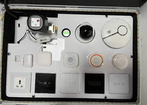 Caja de Demostración de Soluciones Inteligentes para el Hogar SZMYQ, Sensor de Alarma, Interruptor Inteligente para Cortinas/Luces, Control por Voz (Google Home/Alexa), Smartlife - Product Image 3