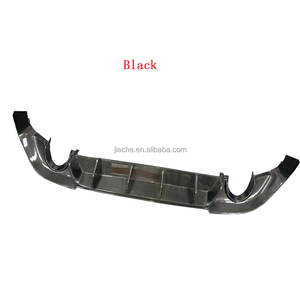 Spoiler Diffusore Labbro Paraurti Posteriore in Fibra di Carbonio per VW <span class=keywords><strong>Golf</strong></span> <span class=keywords><strong>7.5</strong></span> MK7.5 Standard e GTI 2017 2018 2019 - Product Image 2