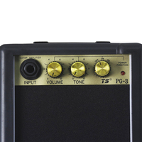 Amplificateur d'instrument de musique professionnel, amplificateur de guitare électrique portable PG-3 pour débutants, haut-parleur personnalisé