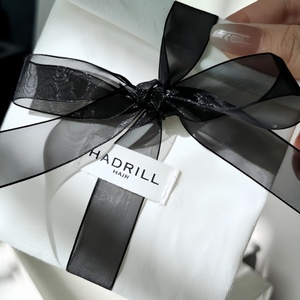 Sac à rabat en tissu de coton, écologique, durable, anti-poussière, pour bijoux, foulards, pyjamas, avec logo personnalisable pour cadeau - Product Image 6