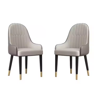 Chaise <span class=keywords><strong>de</strong></span> salle à manger moderne <span class=keywords><strong>de</strong></span> luxe en cuir pour table <span class=keywords><strong>de</strong></span> salle à manger, ensemble <span class=keywords><strong>de</strong></span> <span class=keywords><strong>4</strong></span> et 6 <span class=keywords><strong>chaises</strong></span> pour hôtel, cuisine, restaurant - Product Image 3