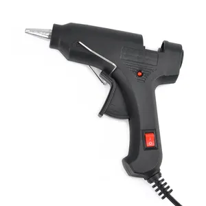 Mini Size Hot Melt Glue Gun Upgraded Version Black Mini Szie Corded Professional Hot Melt Glue Gun For Student