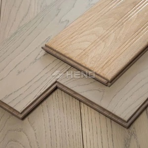 Plancher stratifié en vinyle imitation bois de noyer et chêne, étanche AC3, 10 mm, système clic - Product Image 5