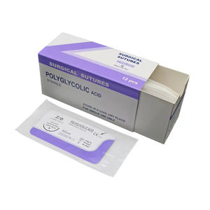 ไหมเย็บแผลผ่าตัด 910 ชนิดใช้แล้วทิ้ง ดูดซึมได้ โพลีกลาคติน PGA สำหรับสัตว์ - Product Image 2