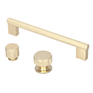 Новейшая китайская новая модель Т-образная кухонная ручка, золотые алюминиевые накатные дверные ручки шкафа - Product Image 5