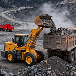 Chargeuse sur pneus tout-terrain <span class=keywords><strong>à</strong></span> châssis renforcé, 1 tonne, 1,5 tonne, 2 tonnes, avec moteur diesel, 7200*2450*3050mm, chargeuse sur pneus diesel - Product Image 5