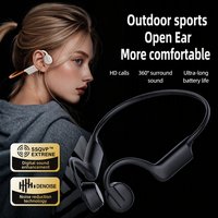 Écouteurs sportifs à conduction osseuse K08 en gros pour OEM, casques à oreille ouverte, écouteurs tour de cou sans fil BT5.3 pour la course à pied
