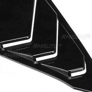 11th Car Rear Side <b>Window</b> Louver <b>Covers</b> Vents Trim <b>Window</b> Shutters Shade For Honda For Civic 11th Eleventh Generation 2021-2022 - Product Image 6