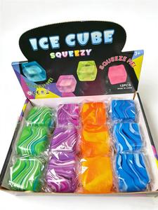 Marbled Maltose Ice <b>Cube</b> Squishy Toy Slow Rebound Stress Relief Squeeze Fidget <b>Cube</b> for Kids & Adults Sensory Anxiety Relief Toy - Product Image 6