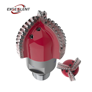 12 inch 3 lưỡi khoan đá cứng bit thép hợp kim PDC khoan bit cho khoan giếng dầu - Product Image 1