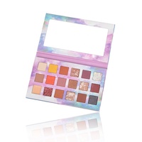 Rich sky — Palette d'ombre à paupières, cosmétiques avec 18 couleurs, maquillage pigmenté