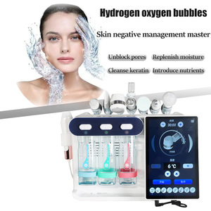 8 trong 1 <span class=keywords><strong>Hydro</strong></span> oxy mặt máy hydrat hóa nước H2O2 bong bóng máy bay phản lực Peel Micro dermabrasion da Salon Hydra thiết bị - Product Image 4