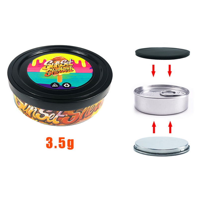 Оптовая продажа, контейнер для таблеток с защитой от запаха, контейнер для хранения, безопасные банки