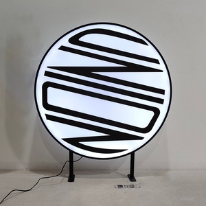 Outdoor Acrylic <b>Light</b> Box Advertising Sign With Lamp <b>Light</b> Source for Office Shops Companies - Product Image 2
