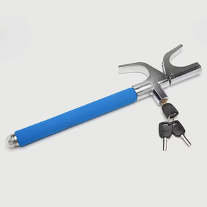 Bloqueo de Volante Retráctil Tipo <span class=keywords><strong>U</strong></span> para Automóvil, Antirrobo, con Llave de Acero - Product Image 6