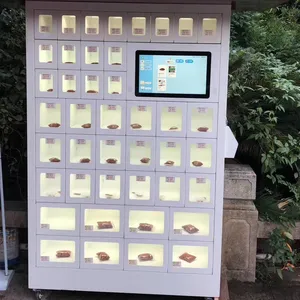 Hersteller verkaufen Süßigkeiten automaten, Touchscreen-Brot automaten und Pizza automaten