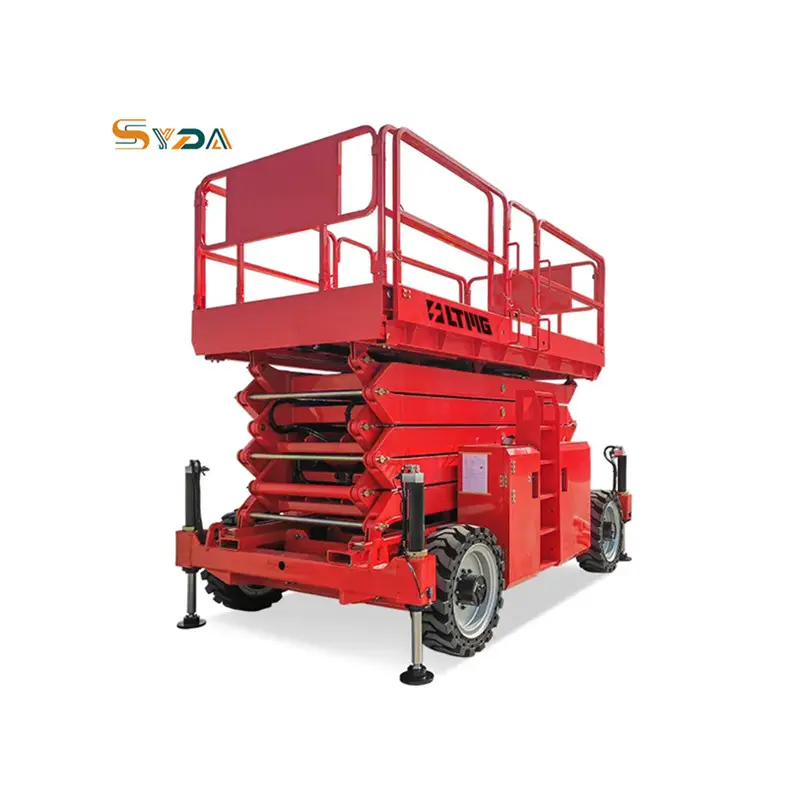 Scissor lift pit installation electric-hydraulic lift container loading and unloading platform reasonable factory price