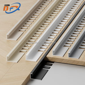 Bandes décoratives en alliage d'aluminium moderne <span class=keywords><strong>de</strong></span> plusieurs tailles anti-collision garnitures en arête <span class=keywords><strong>de</strong></span> poisson résistantes à l'eau enduites <span class=keywords><strong>de</strong></span> poudre durable pour - Product Image 1