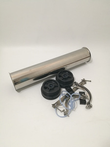 Tapa de plástico SUS304 carcasa de filtro de agua 4040 carcasa de filtro de costura - Product Image 4