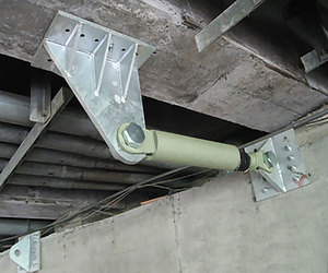 Smorzatore Viscoso in Acciaio/Ferro Zincato Anticorrosione Durevole, Certificato CE, Standard EN15129, Fornitura Diretta dalla Fabbrica - Product Image 1