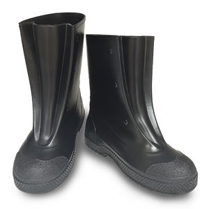 <span class=keywords><strong>Surchaussures</strong></span> noires imperméables, résistantes à l'huile, aux acides et aux alcalis, <span class=keywords><strong>antidérapantes</strong></span>, robustes, en PVC, couvre-chaussures - Product Image 2