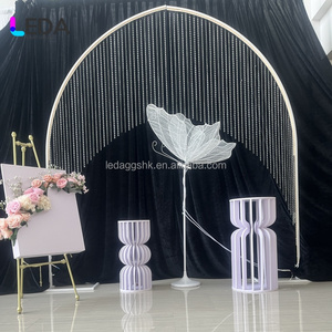 Arco de Metal Moderno para Bodas con Marco de Hierro para Decoración de Escenarios y Áreas de Bienvenida - Product Image 6
