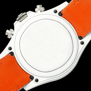 Montre-bracelet chronographe Dynamic NTPT en carbone blanc avec cadran vert British Racing, montre classique pour homme - Product Image 6