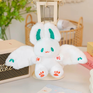 Lindo Peluche de Murciélago Volador Grande, Peluche de Conejo Blanco, Muñeca de Trapo, Pequeño Ratón de Bambú Volador, Juguetes de Peluche - Product Image 6