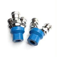 1/4 "connecteur pneumatique bidirectionnel rond Joint à connexion rapide SMY pompe à Air compresseur d'air raccord SMV té rond type C