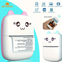 Imprimante thermique portable sans encre 57*25mm APP 1200mAh Rechargeable longue durée 200DPI