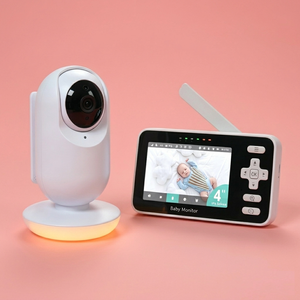 KT436L จอภาพเด็กแบบไม่ใช้ Wi-Fi ความถี่ 2.4GHz หน้าจอ IPS ขนาด 4 นิ้ว แบตเตอรี่ 3000mAh ระยะการใช้งาน 1000 ฟุต ป้องกันการงัดแงะ ปกป้องความเป็นส่วนตัว - Product Image 1