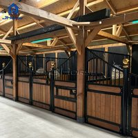 Porte battante en bambou de sécurité, fabrication en usine, haute qualité, pour écurie de chevaux