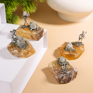 <strong>Wholesale</strong> Natural Yellow Fluorite Cluster Gemstone Stone Crafted Alloy Silver Miner <strong>Raw</strong> <strong>Crystal</strong> Home Healing Decor - Product Image 1