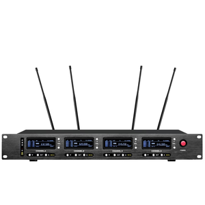 Usd925 Miễn Phí tàu đúng sự đa dạng + Hồng ngoại tần số 4 kênh không dây cầm tay Micro Hội Nghị Set bài phát biểu giáo dục w9004 - Product Image 4