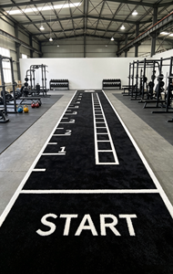 <span class=keywords><strong>Gazon</strong></span> artificiel à faible entretien, haute résilience, pour fitness, lignes de piste personnalisées pour sols de salle de sport commerciale - Product Image 4