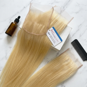 วิกผมราคาถูกแบบ HD Lace Closure Frontal  ปมเล็ก  หรูหรา  ผมแท้เวียดนาม 100%  ราคาขายส่ง - Product Image 1