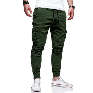 Pantalones Cargo para <span class=keywords><strong>Hombre</strong></span>, Multibolsillos, Tallas Grandes, Pantalones Largos de Moda, Venta al por Mayor de Fábrica, Pantalones Tipo Lápiz, Pantalones de Algodón de Calidad para <span class=keywords><strong>Hombre</strong></span> - Product Image 2