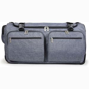 Échantillon Gratuit : Sac de Voyage/Deportation Noir pour Costume de Danse de Compétition avec Tringle et 4 Roues, Poignée Pliante, Personnalisable - Product Image 1