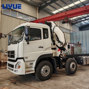 Nouvelle <span class=keywords><strong>grue</strong></span> articulée de 8 tonnes montée sur <span class=keywords><strong>camion</strong></span> avec piqueteuse intégrée, modèle 2026, en promotion - Product Image 3