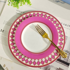 ชุดจานอาหารค่ำกระดูกจีนและจานขนมยุโรป - Product Image 6