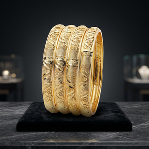 Dye <b>Gold</b> Forming <b>Bangles</b>, Wholesale Dye <b>Gold</b> Plated Fashion <b>Bangles</b>, Traditional <b>Bangles</b>, Brass <b>Gold</b> Filled Jewelry Oro Joyeria. - Product Image 3