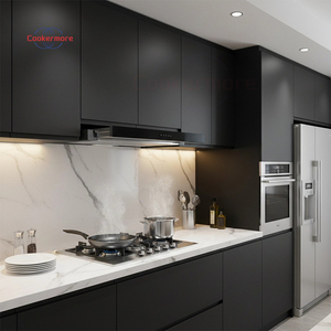 <span class=keywords><strong>Hotte</strong></span> de cuisinière télescopique noire <span class=keywords><strong>moderne</strong></span> avec aspiration puissante à faible bruit et lumière LED <span class=keywords><strong>hotte</strong></span> de cuisine à tirette mince - Product Image 6