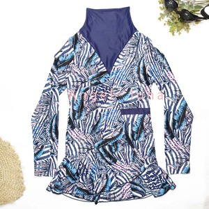 Traje de Baño Musulmán Angle Luna 2024, Conjunto de Bikini de 3 Piezas con Pantalones para Mujer, Estilo Modesto Islámico - Product Image 2