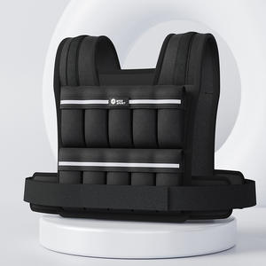 Adjustable Weight Vest for Men and Women Fitness <b>Running</b> Training Vest Sand Shirt Made of Durable Polyester for Students - Product Image 1