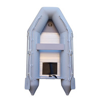 Botes de Pesca Inflables Piragüismo Bote Inflable Portátil para Drifting y Pesca Dingui de Aire Bote de Remos Inflable con Remos y Bomba