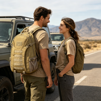 Sac à dos de randonnée à prix abordable, personnalisable avec logo, pour la chasse nocturne, plusieurs styles en stock, sac à dos tactique de survie