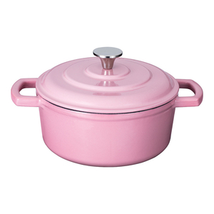 <span class=keywords><strong>Debien</strong></span> Batteries de cuisine en fonte émaillée colorée antiadhésive robuste – Design minimaliste, compatible four et lave-vaisselle - Product Image 5